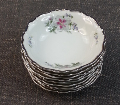 9 Elelstein Maria Theresia Lynn Bavaria Germany Fruit Berry Bowls