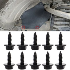 10x HEX SELF TAPPING Screw Fender Liner Inner Spalsh Cover Clip for Toyota Lexus