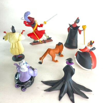 Choco Egg Choco Party Disney Mini Figure Villains Set of 7 Furuta