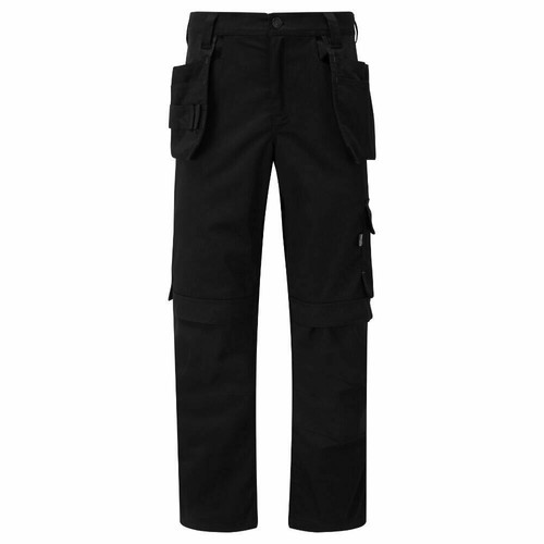 Mens Tuff Stuff Stretch Trouser Slim-fit Work Proflex Holster & Knee Pad Pockets - Picture 2 of 6