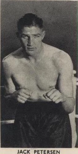 1938 Fred C. Cartledge Razors Famous Prize Fighters - Jack Petersen #40