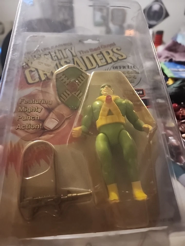 Figura Remco 1984 de colección MOC KO Knock Genérico MIGHTY CRUSADERS Evil Eraser Foto 2 de 4