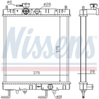 KüHler WasserküHler MotorküHler FüR Nissan Micra II K11 1.0I 16V 1.4I 1.3I