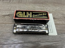 Rare Hohner Vintage Harmonica Great Little Harp GLH Key of C With Original Box