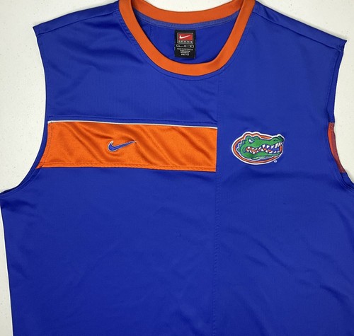 Vintage Nike Florida Gators Jersey Shirt Elite Embroidered Mini Swoosh Men Sz L - Picture 4 of 8