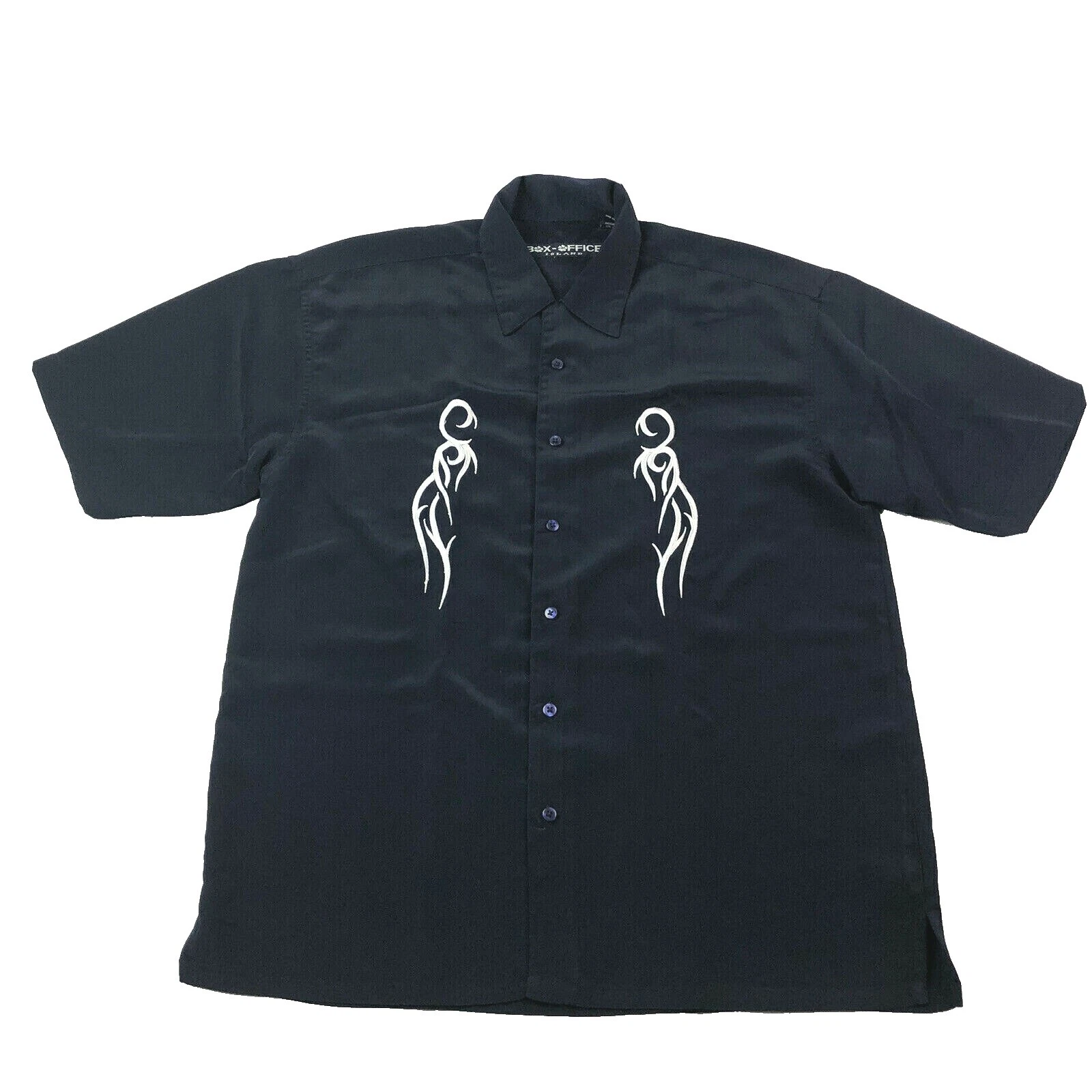 Повседневные мужские рубашки на пуговицах однотонные коробка