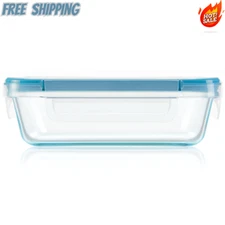 Snapware 2-cup Food Storage Container Made with Pyrex Glass Spring Lock Cover