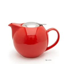 ZERO JAPAN Universal Teapot 1000cc BBN-06  Red tomato w/strainer Made in Japan