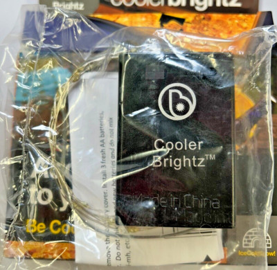 Waterproof Inside Cooler Light Lights Color Brightz Gold 5ft Strand Ice Cold