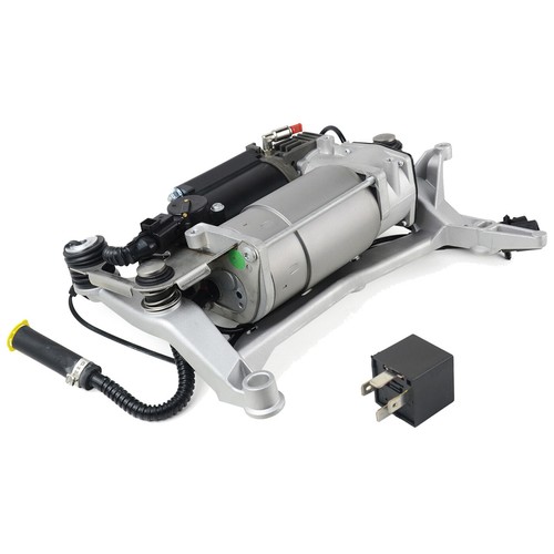 VW Touareg Porsche Cayenne 02-10 Luftfederung Kompressor mit Halterung 7L0698007 - Bild 6 von 9