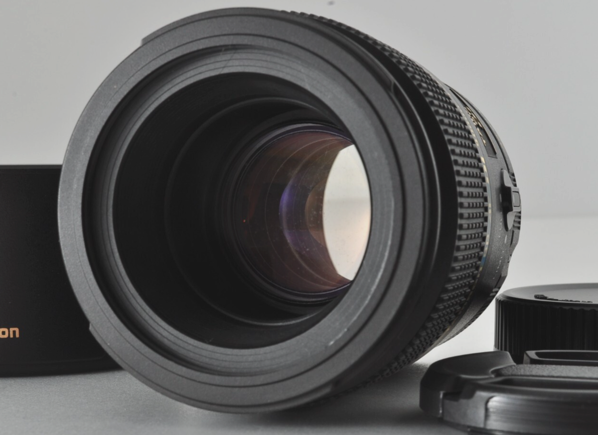 EXC TAMRON SP AF 90mm F2.8 Di MACRO 272E Lens For NIKON with HOOD