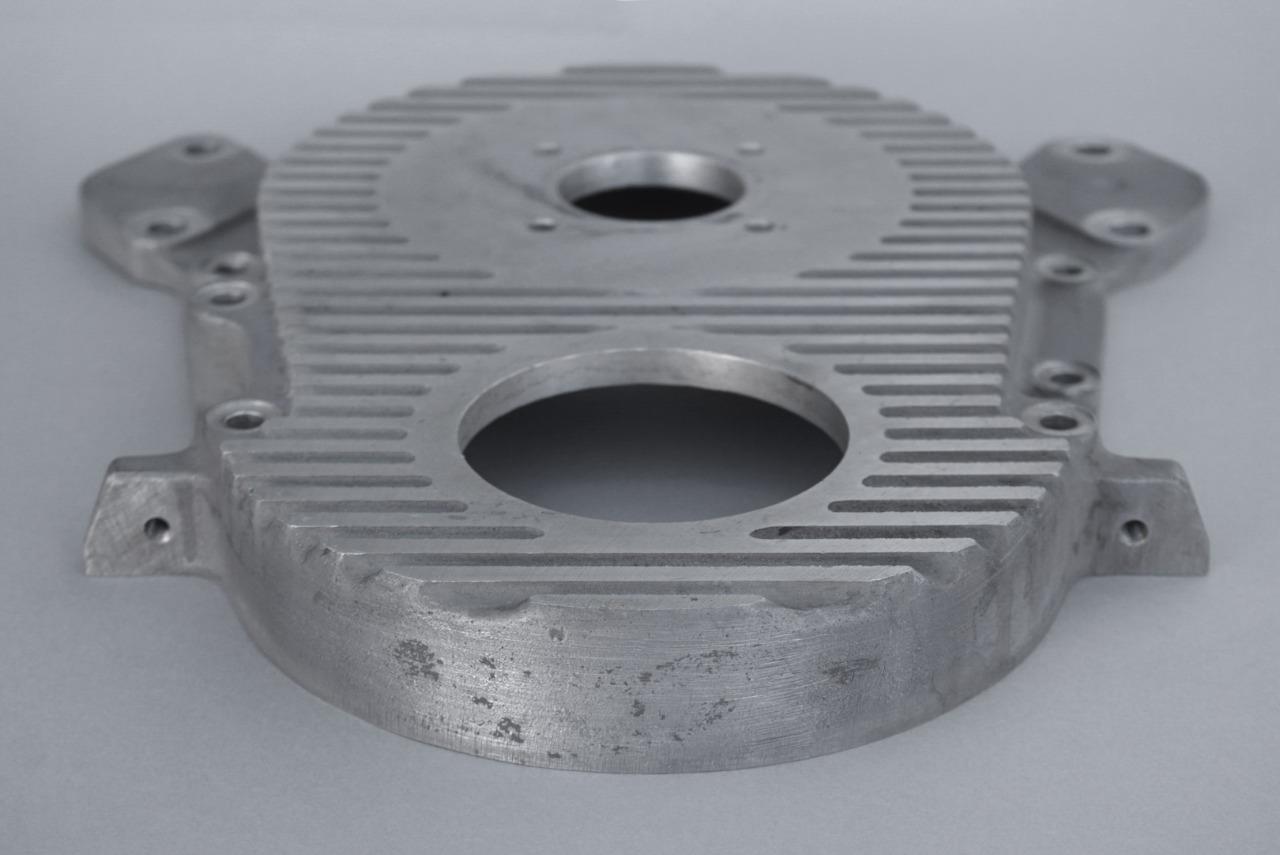 Vintage Original MOON Eyes Big Block Chevy Aluminum Finned Timing Cover