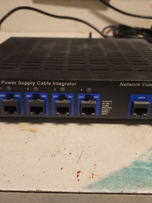 Network Video Technologies 4-Channel Power Supply Integrator Hub NV-4PS10-PVD