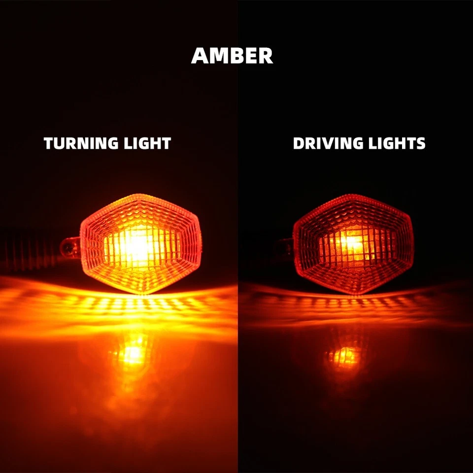 Lámpara indicadora de luz de señal de giro delantera trasera para SUZUKI GSXR1000 GSXR600 GSXR750 Foto 3 de 4