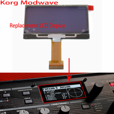 Replacement New LCD Display For Korg Modwave Screen Repair 510313506001