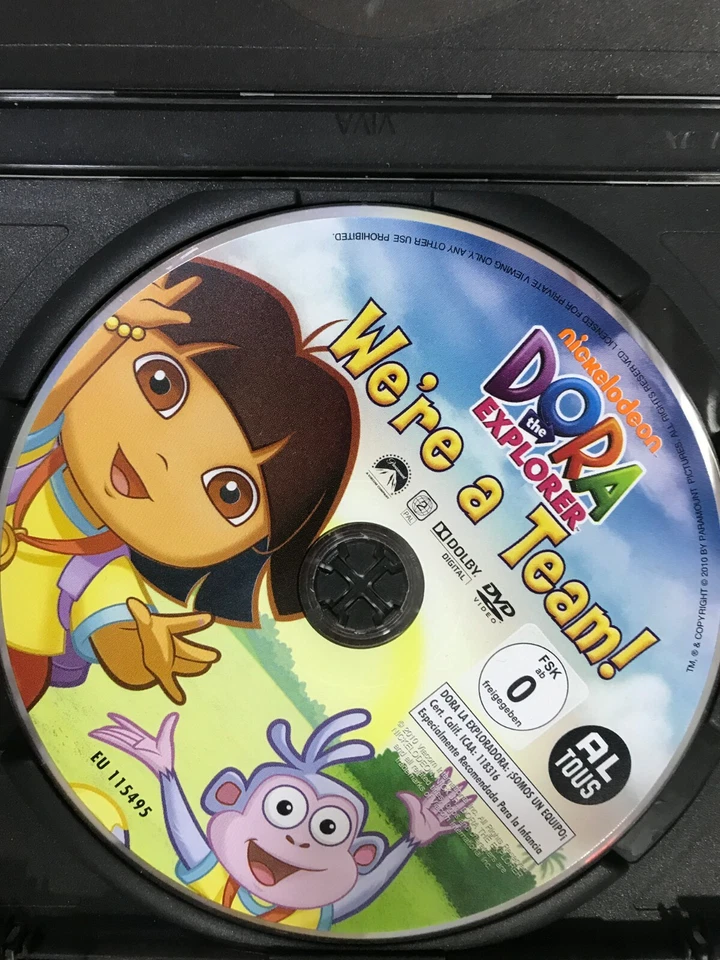 DORA LA EXPLORADORA DVD SOMOS UN EQUIPO EPISODIO EXTRA EXCLUSIVO NICKELODEON AM - Imagen 2 de 3