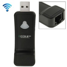 RJ45 Ethernet to WiFi Adapter USB Wireless Converter PC TV Network LAN Bridge