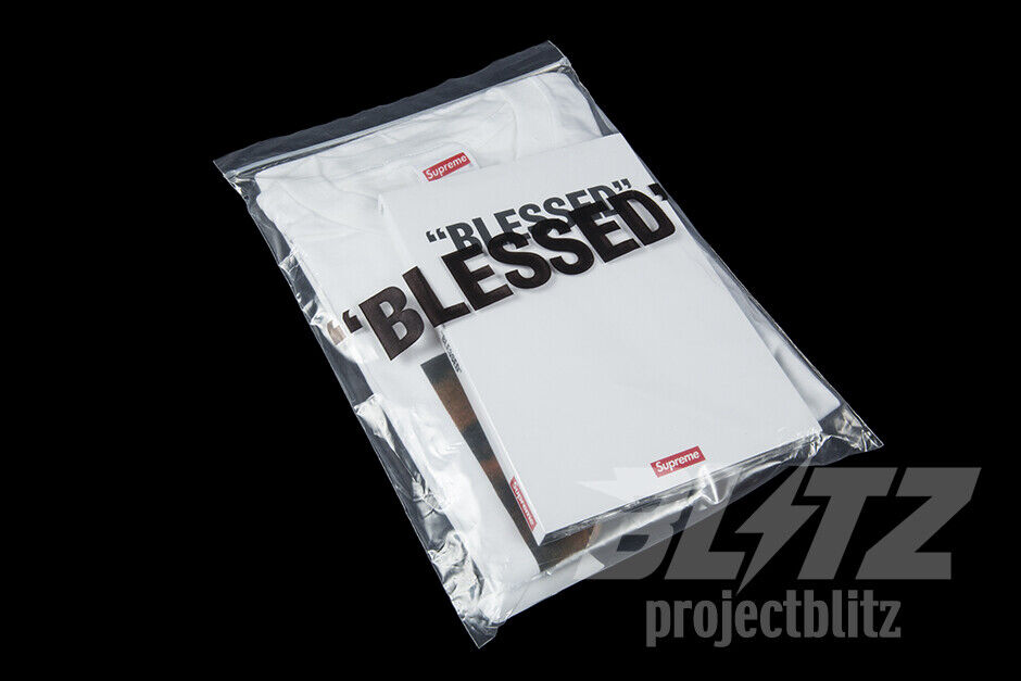 SUPREME BLESSED DVD & TEE BUNDLE WHITE Sz S-XL FW18 SHIRT T SUPREME BLESSED DVD & TEE BUNDLE WHITE Sz S-XL FW18 SHIRT T