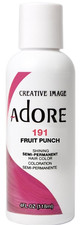 Adore Semi Permanent Hair Color, 191 Fruit Punch 4 oz