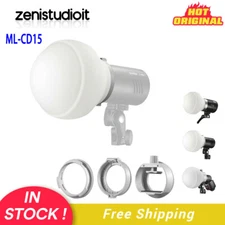 US Godox ML-CD15 Flash Diffuser Dome Kit Fr AD100 AD200 V1 V860III ML30 AD400pro