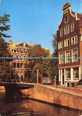 D174294 Amsterdam. Blauwburgwal. Herengracht. Wanders. P. A. H. Bloemendal. 1970
