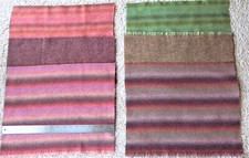 12 Pieces Wool Fabric Purchased for Crafting, New/Unused