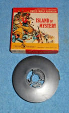 Vintage Walt Disney Swiss Family Robinson Island of Mystery 8mm Silent B W Film