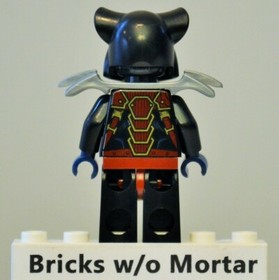 New Genuine LEGO Tormak Tiger Minifig Legends of Chima 70222