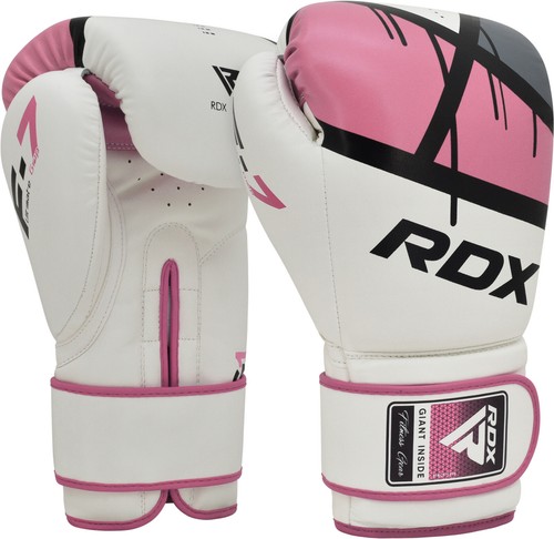 RDX Guantes de boxeo Mujer Puñetazo Boxing Gloves Punch Muay Thai Entrenamiento - Imagen 6 de 8