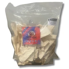 5lb Value Pack Natural Rawhide Chips : Premium Cut Rawhide Dog Chews