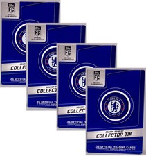 2026-27 Topps Soccer Chelsea FC Factory Sealed Collector Tin/Box (Lot of 4)!