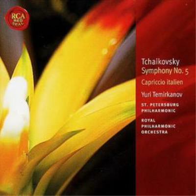 Pyotr Il'yich Tchaikovsk Symphony No. 5/capriccio Italien (Temirkanov, Rpo (CD)