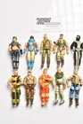 Vintage GI Joe - LOT OF 10 ACTION FIGURES (E) - Hasbro
