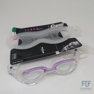 CRESSI Lady Flash Einheitsgröße Goggles Clear/Clear Lilac_Clear Lens... DE203041