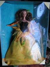1998 SUNFLOWER BARBIE-  19366. FROM A VAN GOGH PAINTING.
