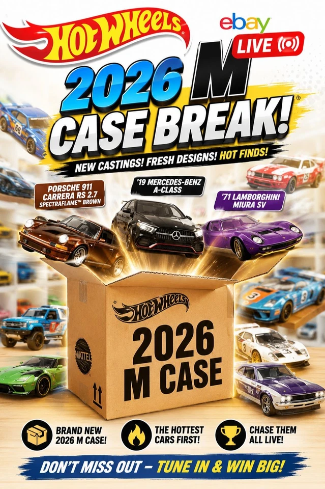 🔥2026 M Case Break! 🔥