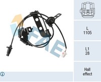 ABS Sensor Raddrehzahl FAE 78571 FüR Hyundai Ix35 LM EL ELH Van Crdi 4WD Cvvt 3