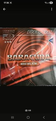 Donic Baracuda Schwarz, Max.