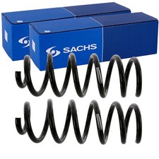 2X SACHS FAHRWERKSFEDER FEDERN VORNE passend für VW TOUAREG