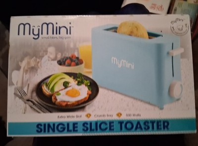 My Mini Single Slice Toaster Light Green Tested Works Very Clean Great Condition