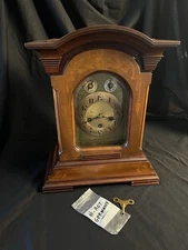 VTG Antique Junghans 140 A07 Westminster Chimes Mantel Bracket Clock Germany