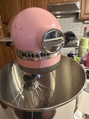 KitchenAid Artisan Pink Standalone Mixer 10-Speed Stainless Steel