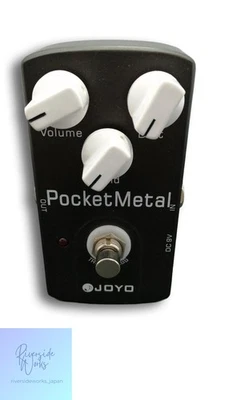 Pédale d'effet de distorsion JOYO POCKET METAL pour guitare - Photo 1/4