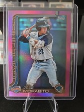 2025 Topps Pro Debut Nick Morabito Fuchsia Foil #184/199 #PD-194 Mets