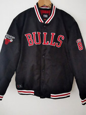 Giacca Bomber NBA Basketball 'Lavine 8' Primark Chicago Bulls nuova senza etichette grande * NUOVO