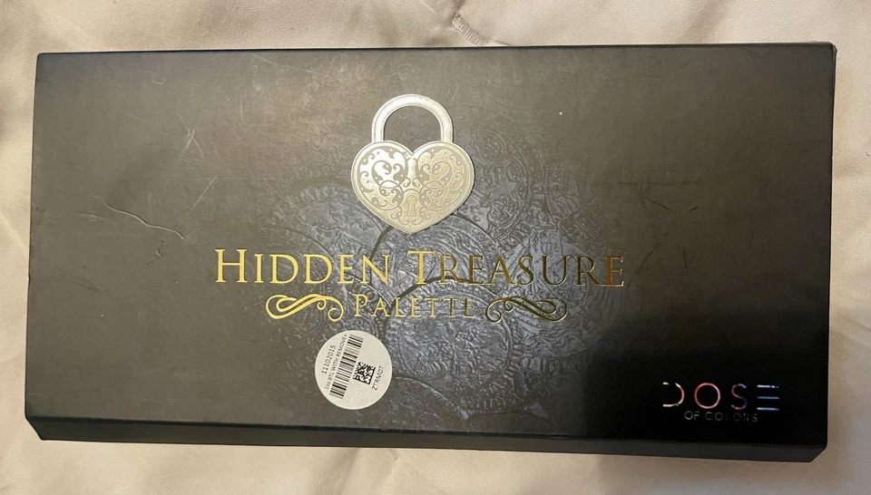 Dose of Colors Hidden Treasure Eyeshadow Palette 10 Shades Limited Edition NIB - Image 3 of 4