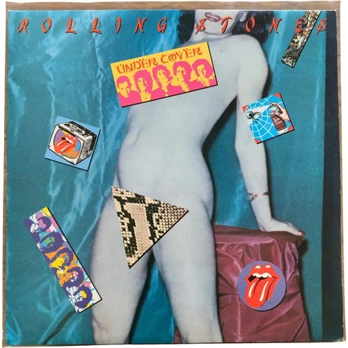 Rolling Stones Undercover 1983 LP Vinyl Album Promotone Rock