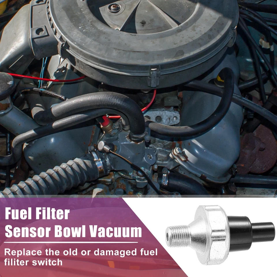 Pack of 1 for Ford F250 1988-1996 7.3L Diesel Fuel Filter Vacuum Sensor Switch - Image 3 of 4