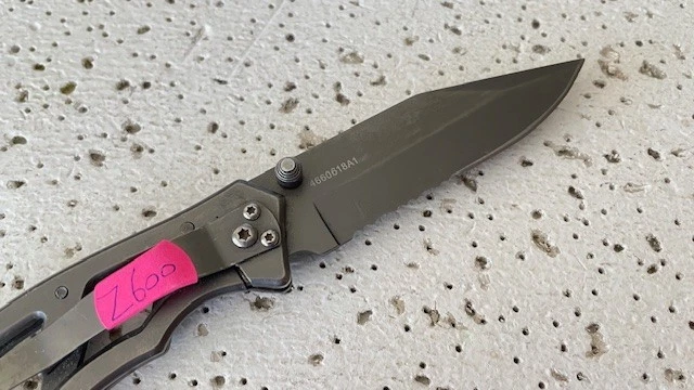 Navaja de bolsillo plegable Gerber 4660618A1 Combo hoja Linerlock acero inoxidable gris Foto 4 de 4