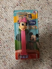 Minnie Mouse PEZ Dispenser Pink Walt Disney Collectible